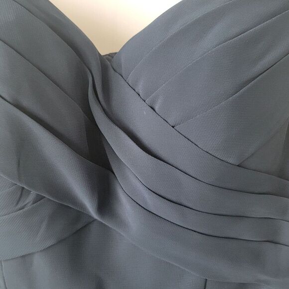 Azazie joretta Sleeveless side slit Back Zip Gown size custom size - Picture 5 of 8